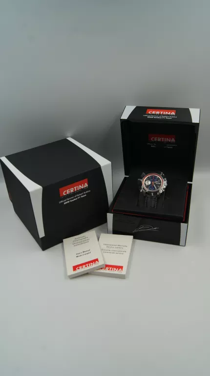 CERTINA DS PODIUM CHRONO KUBICA BMW SAUBER LIMITED IDEALNY STAN