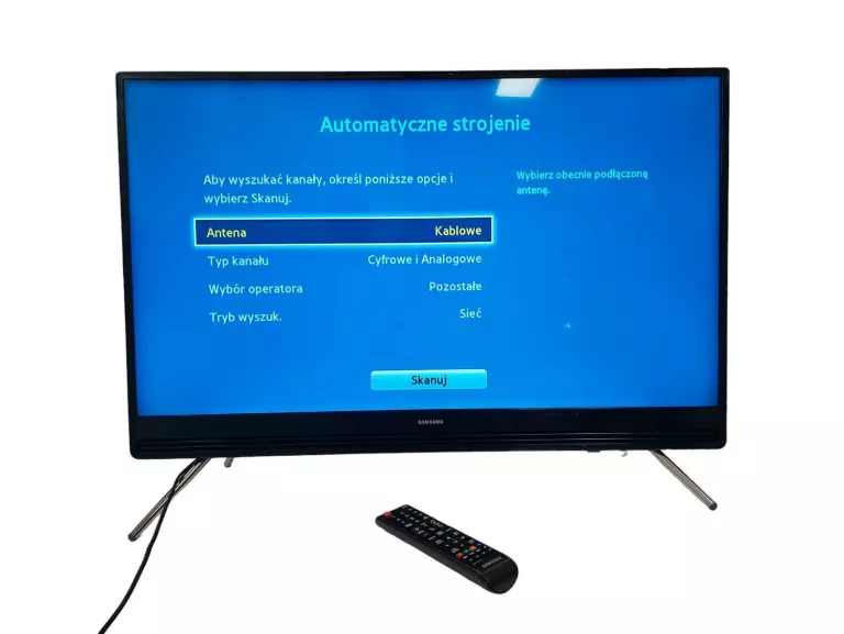 TELEWIZOR SAMSUNG UE32K5100AW PILOT