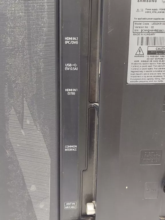 TELEWIZOR SAMSUNG UE32K5100AW PILOT