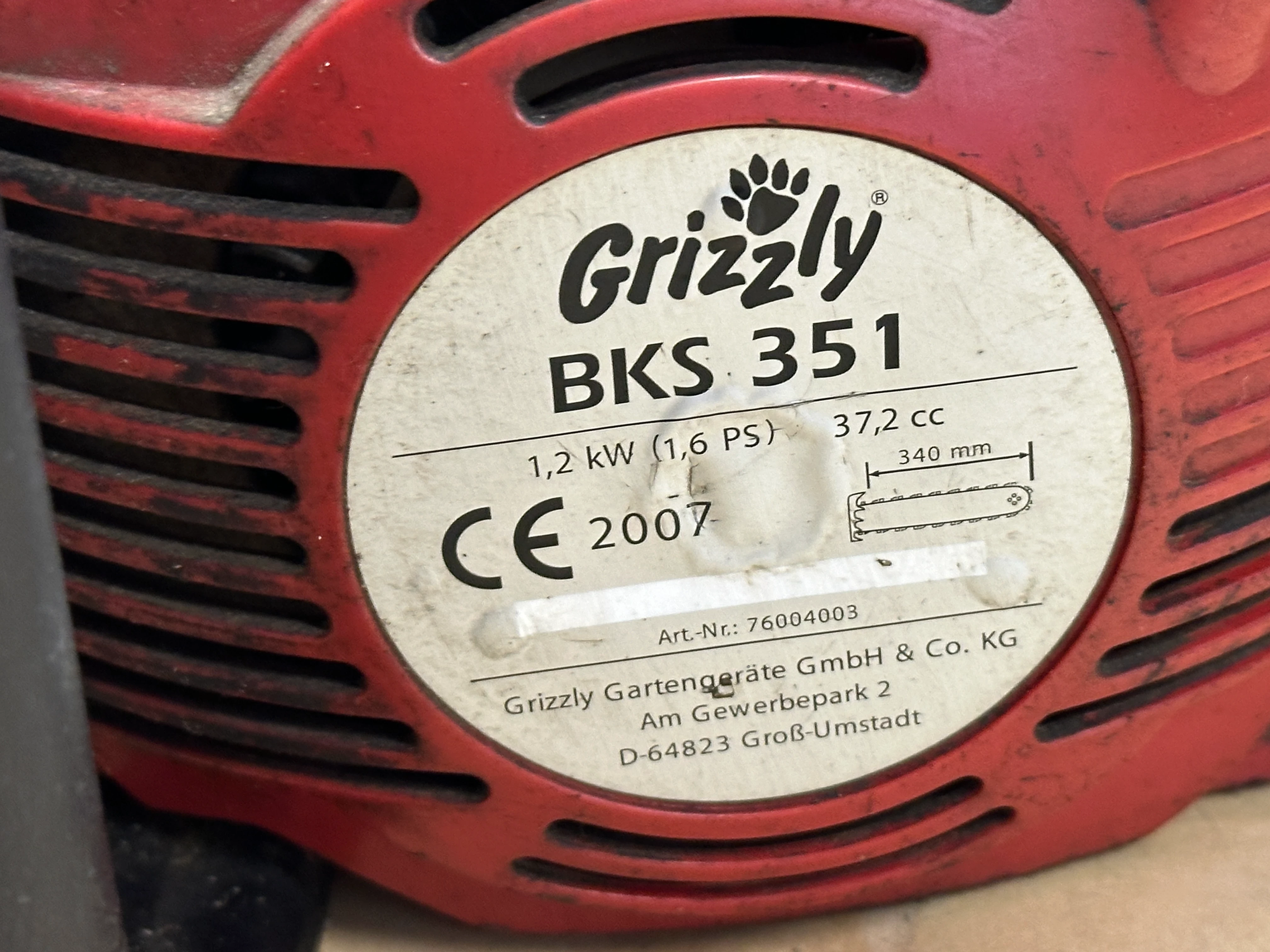 pilarka-spalinowa-lancuchowa-grizzly-bks-351-pila-lancuchowa-stan-uzywany