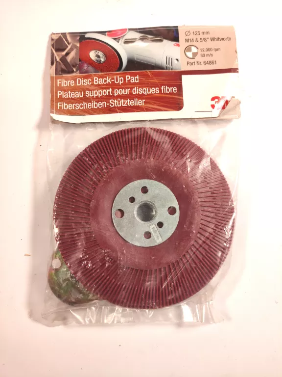 3M DYSK DO FIBRY 125MM TWARDY ŻEBROWANY 3M1394823 7000032410