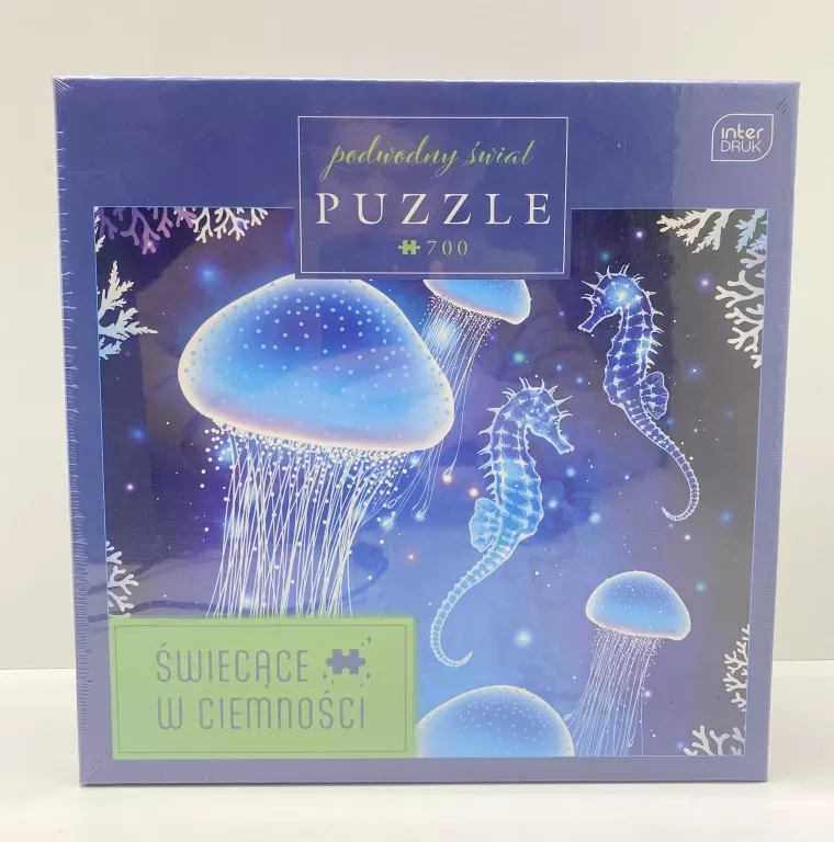 PUZZLE 700 PODWODNY ŚWIAT ŚWIECĄCE W CIEMNOŚCI !