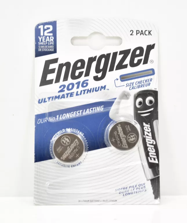 2X BATERIA ENERGIZER ULTIMATE LITHIUM CR2016