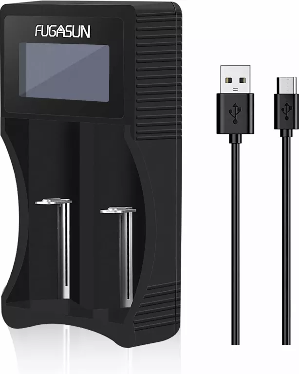 SZYBKA UNIWERSALNA ŁADOWARKA USB, 2 GNIAZDA FUGASUN, A AA AAA AAAA