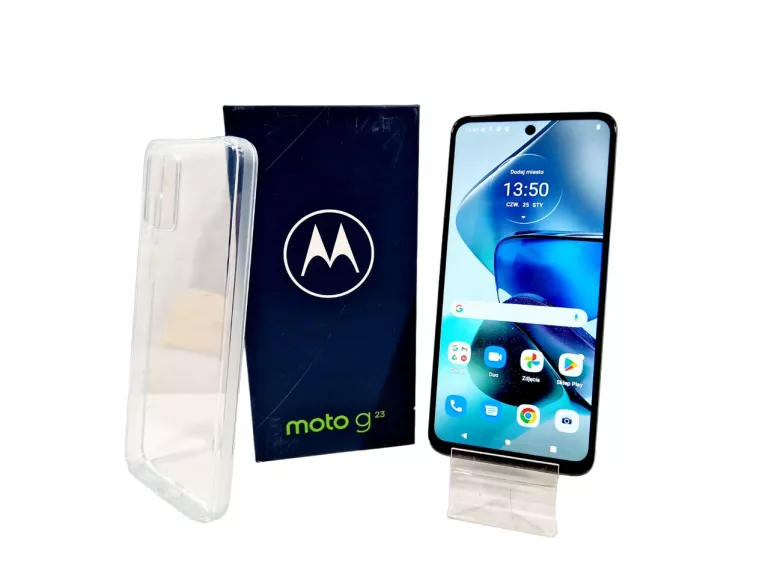 SMARTFON MOTOROLA MOTO G23 4/128GB BIAŁY ! OPIS ! (PLUS)