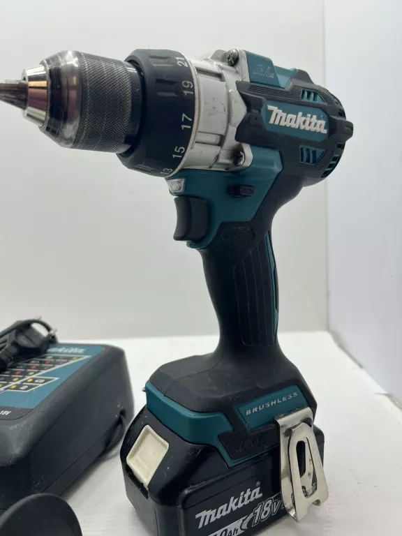 WKRĘTARKA UDAROWA MAKITA DDF486 18V 5AH+ŁADOWARKA