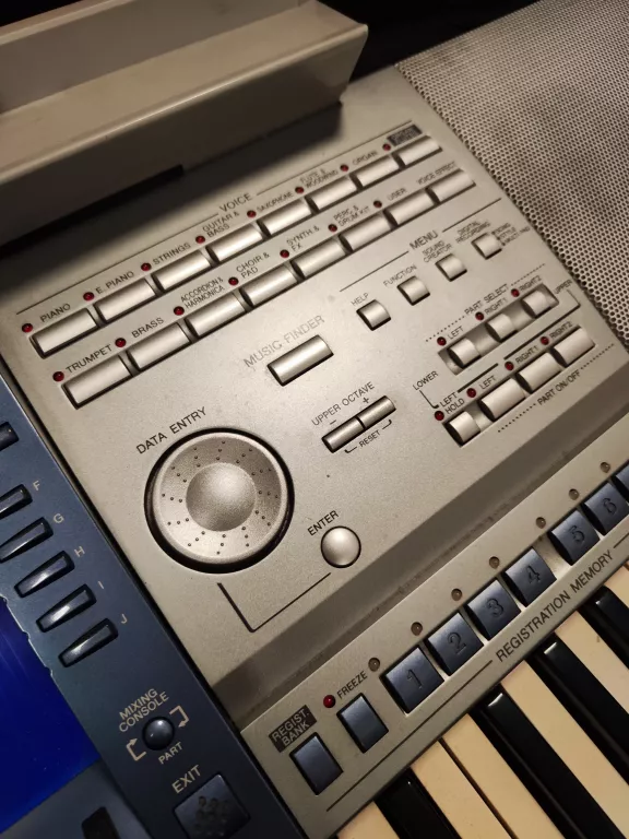 KEYBOARD YAMAHA PSR-1500, POKROWIEC, ZASILACZ