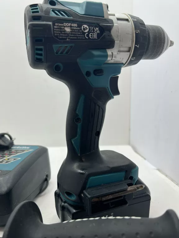 WKRĘTARKA UDAROWA MAKITA DDF486 18V 5AH+ŁADOWARKA