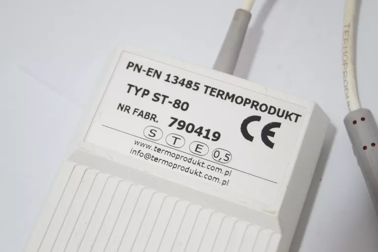 TERMOMETR LABORATORYJNY ST80 OD -100°C DO 270°C