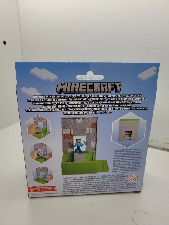 MINECRAFT FIGURKA + KOPALNIA HJF93
