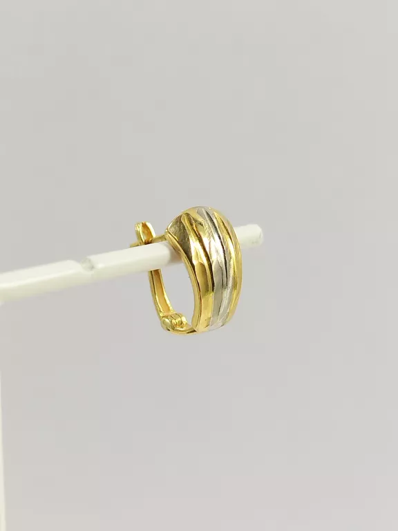 PIĘKNE ZŁOTE KOLCZYKI MUSZELKI 585 1.44G