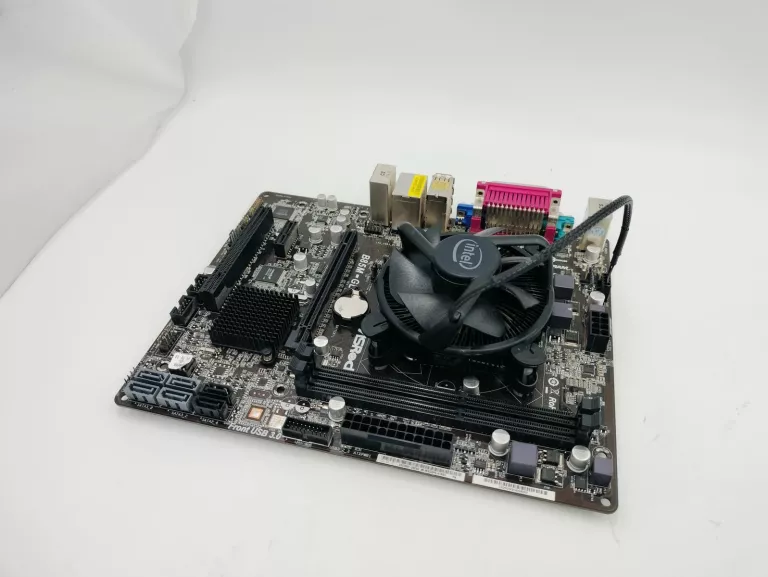 PŁYTA GŁÓWNA ASROCK B85M-GL/CHŁODZENIE INTEL/PROCESOR INTEL CORE I5-4440