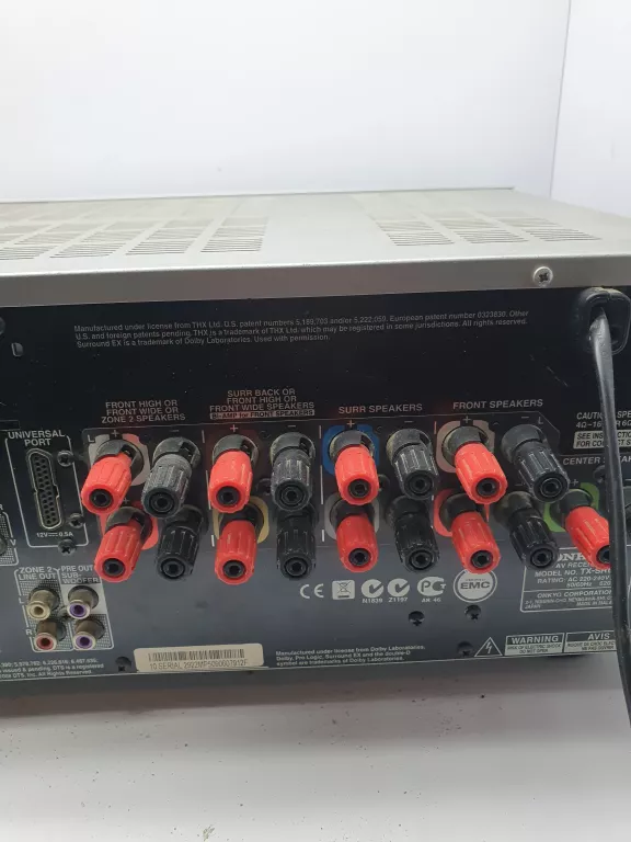 GŁOŚNIK JBL AMPLITUNER ONKYO TX SR608