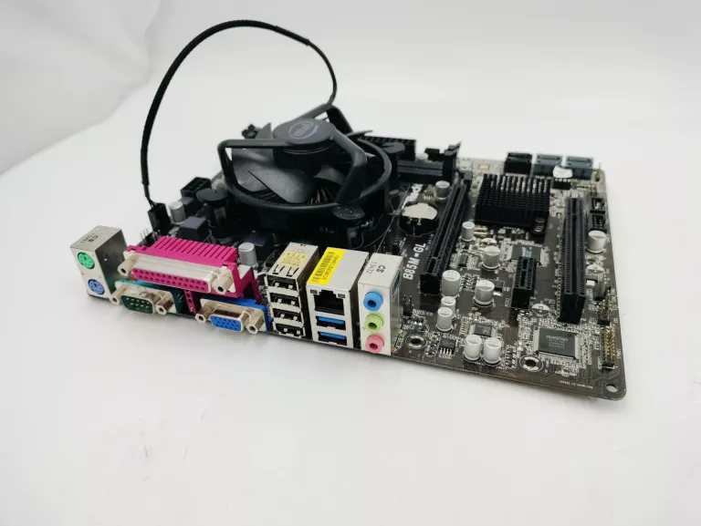 PŁYTA GŁÓWNA ASROCK B85M-GL/CHŁODZENIE INTEL/PROCESOR INTEL CORE I5-4440