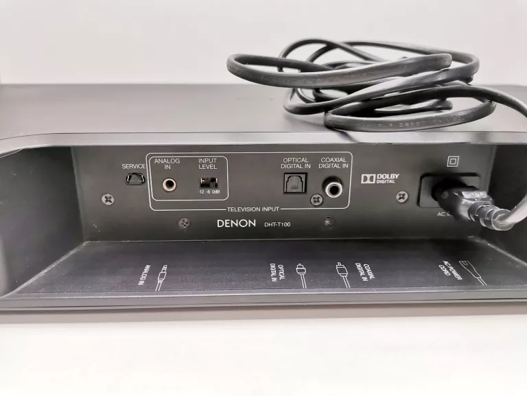 SOUNDBAR DENON DHT-T100 Z KABLEM ZASILAJĄCYM - OPIS!!!!