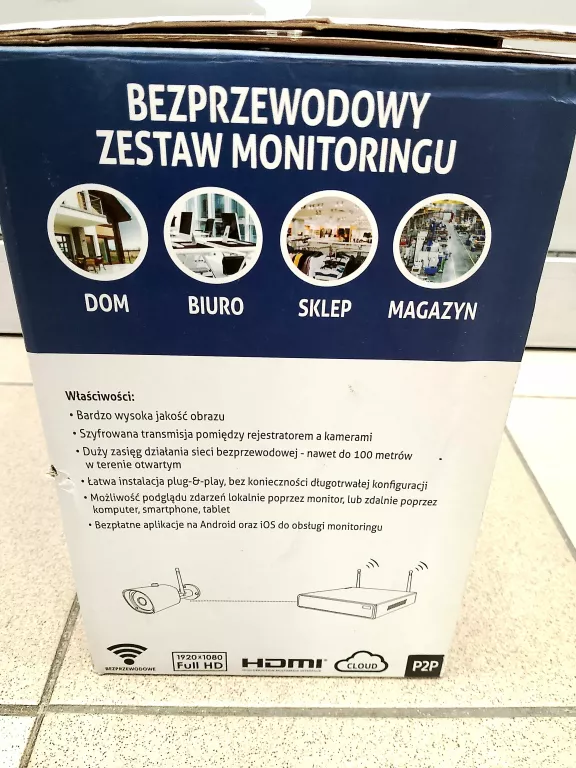 ZESTAW DO MONITORINGU DVS-IPS2240-4W