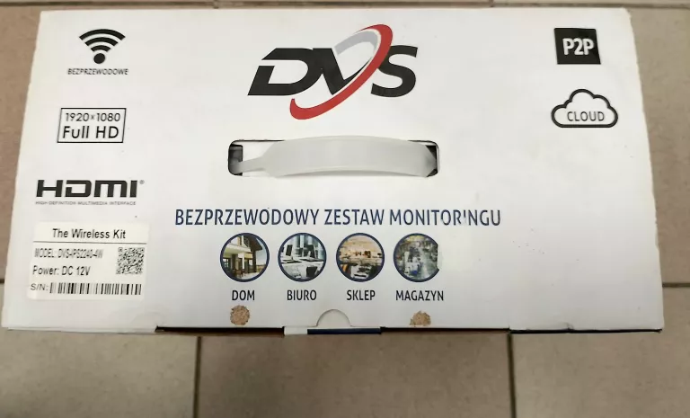 ZESTAW DO MONITORINGU DVS-IPS2240-4W