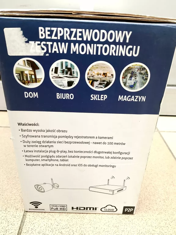 ZESTAW DO MONITORINGU DVS-IPS2240-4W