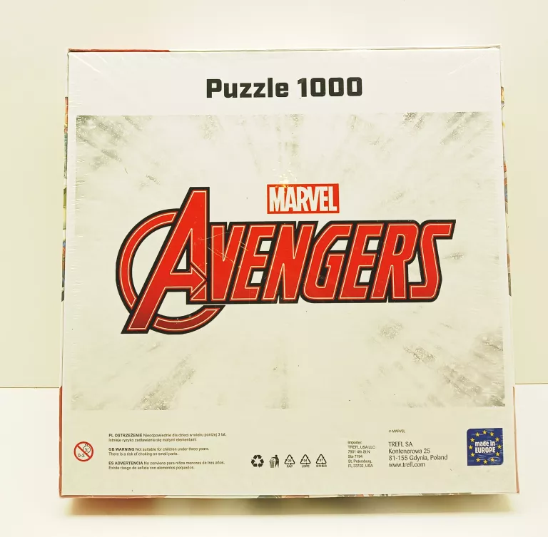 PUZZLE TREFL 1000 - MARVEL AVENGERS