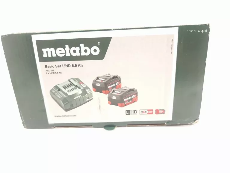 ZESTAW METABO 685122000 2X AKUMULATOR LIHD 18V