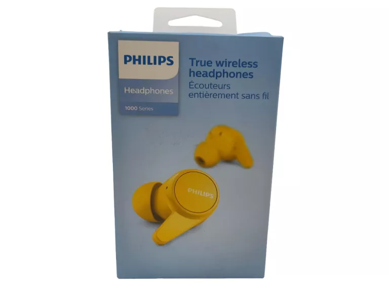 SŁUCHAWKI DOKANAŁOWE PHILIPS TAT1207 ŻÓŁTY