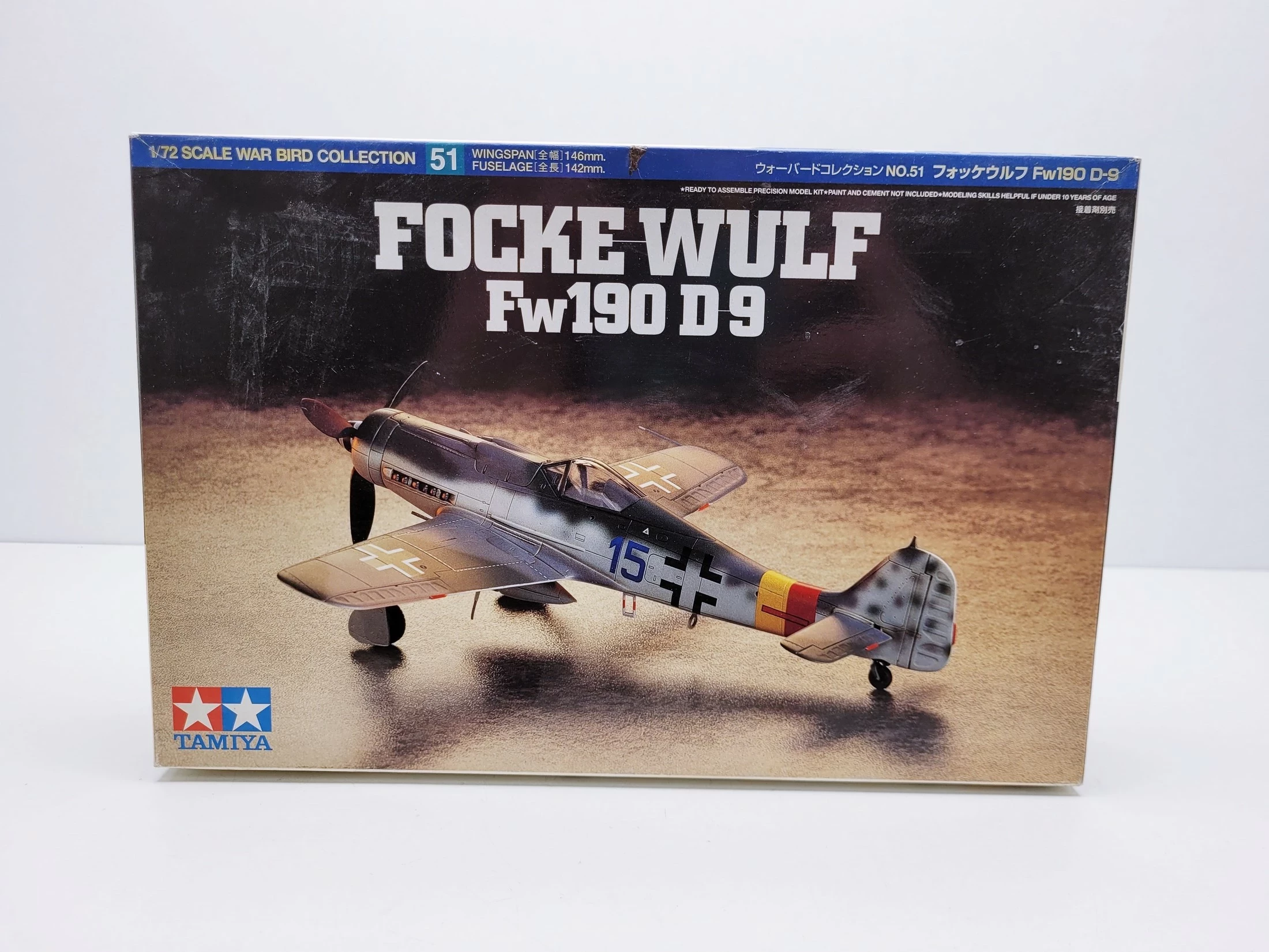 Model Do Sklejania Tamiya Samolot Focke Wulf Fw 190 D9 Skala 1 72