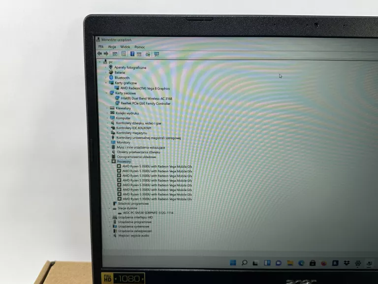 LAPTOP ACER ASPIRE 3 A315-23-R5RD 15,6 " AMD RYZEN 5 8 GB / 512 GB