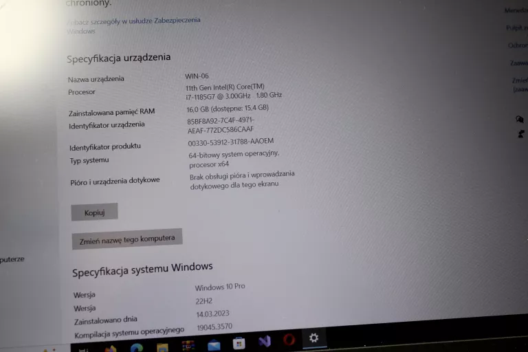 LAPTOP DELL LATITUDE 5420 I7/512SSD/16GB