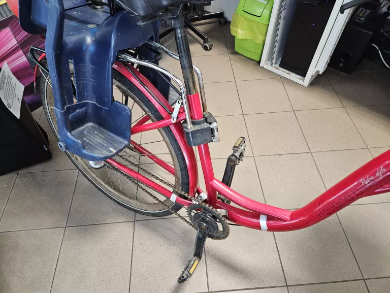 ROWER AMSTERDAM HOLLAND BIKE 26/1 + FOTELIK