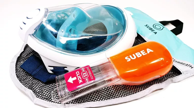 MASKA Z RURKĄ DO SNORKELINGU SUBEA EASYBREATH ROZM. XS