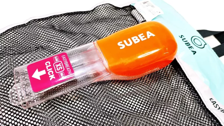 MASKA Z RURKĄ DO SNORKELINGU SUBEA EASYBREATH ROZM. XS
