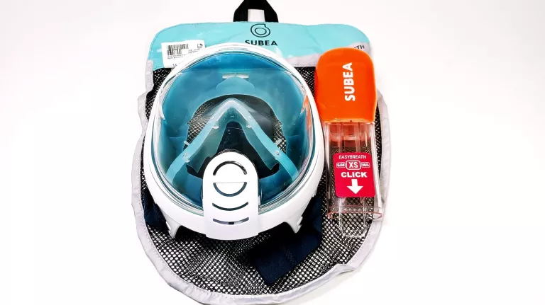 MASKA Z RURKĄ DO SNORKELINGU SUBEA EASYBREATH ROZM. XS