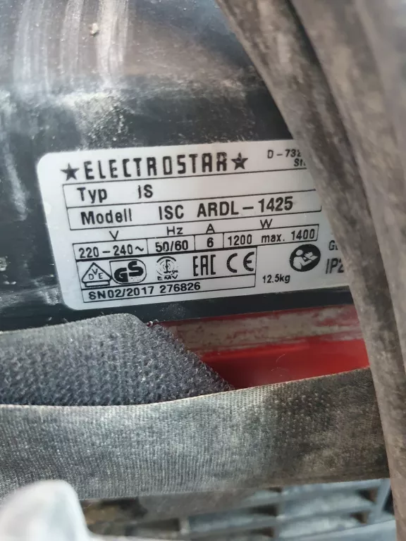 ODKURZACZ PRZEMYSŁOWY STARMIX ISC L-1425 1400 W