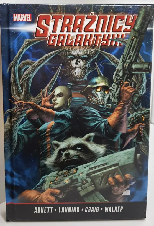 KSIĄŻKA STRAŻNICY GALAKTYKI ABNETT LANNING CRAIG WALKER