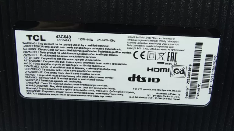 telewizor-tcl-43c649-43-qled-4k-google-tv-stan-uzywany