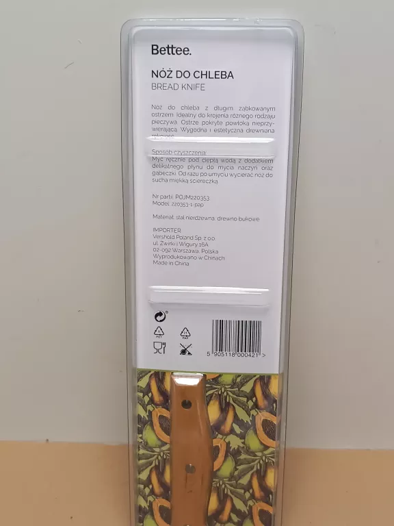 NÓŻ DO PIECZYWA BETTE 20 CM