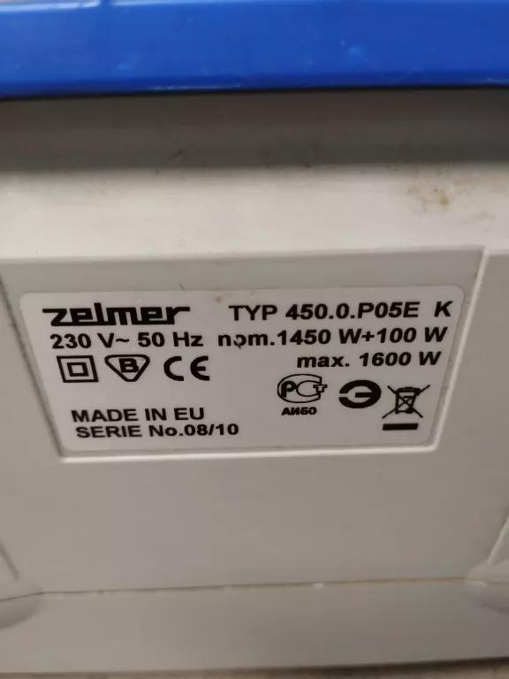 ODKURZACZ TRADYCYJNY ZELMER ODYSSEY 1600W