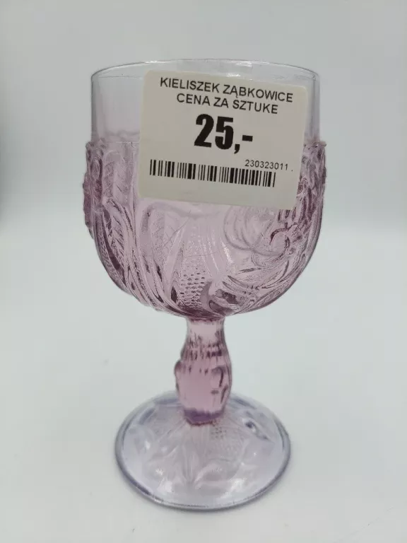 SZKŁO KOLOROWE - KIELISZEK ZĄBKOWICE