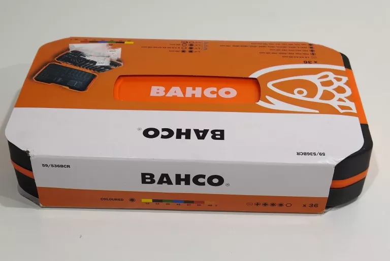 ZESTAW BITÓW BAHCO 59/S36BCR 36 ELEMENTÓW