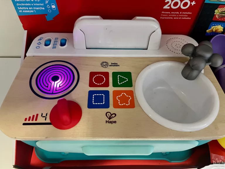 ZABAWKA INTERAKTYWNA HAPE, BABY EINSTEIN, MAGICZNA DOTYKOWA KUCHNIA