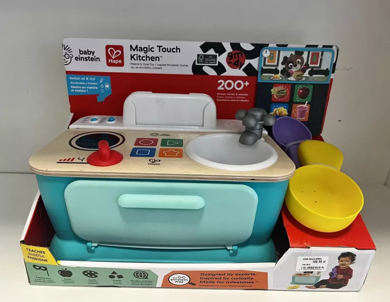ZABAWKA INTERAKTYWNA HAPE, BABY EINSTEIN, MAGICZNA DOTYKOWA KUCHNIA