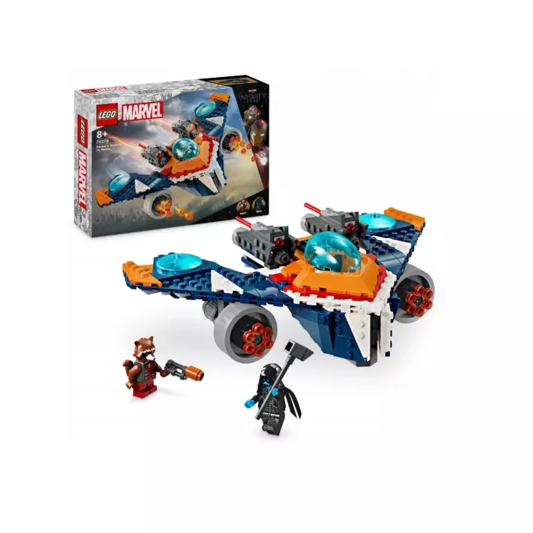 LEGO 76278 MARVEL SUPER HEROES WARBIRD ROCKETA VS. RONAN