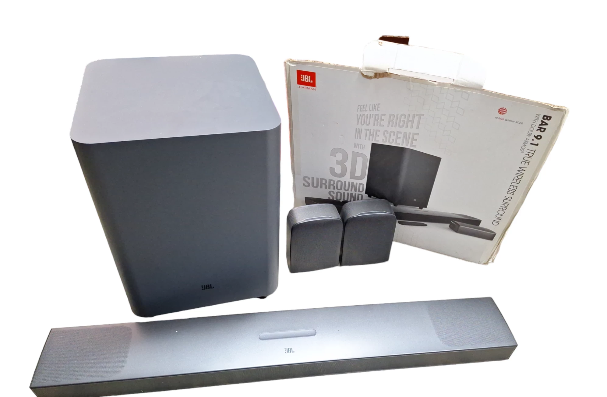 SOUNDBAR JBL BAR 9.1 TRUE WIRELESS SURROUND 820W BRAK PILOTA Loombard.pl