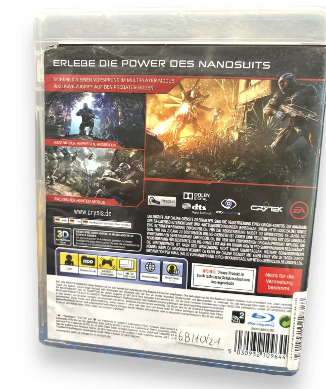 GRA PS3 HUNTER EDITION CRYSIS 3