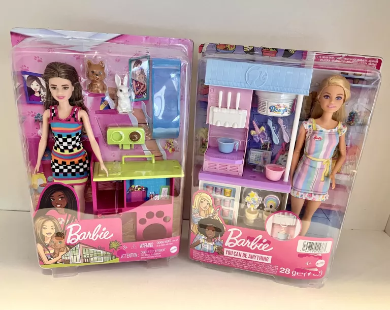 LALKA BARBIE ZESTAW - DWA RODZAJE
