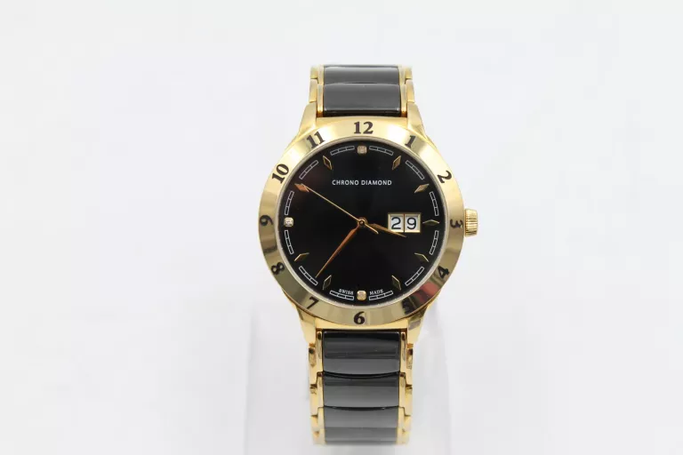ZEGAREK CHRONO DIAMOND -3X DIAMENT 0,01CT- 10400