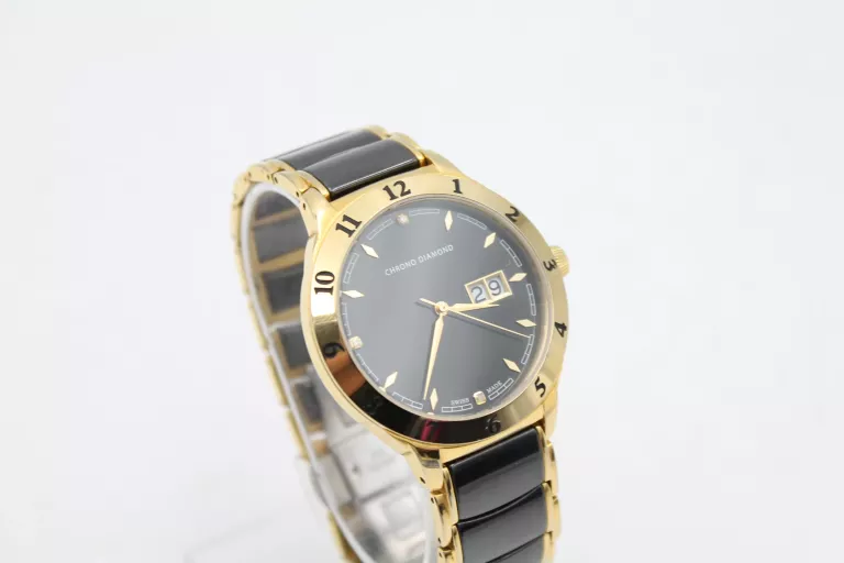 zegarek-chrono-diamond-3x-diament-001ct-10400-stan-uzywany