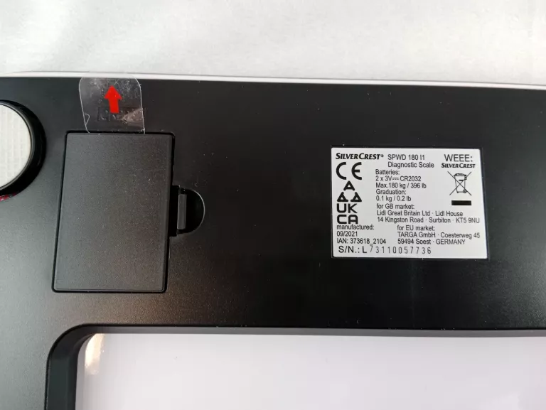 WAGA DIAGNOSTYCZNA SPWD 180 SILVERCREST