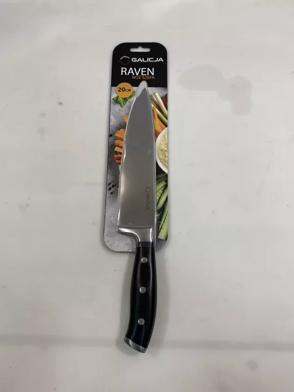 NÓŻ SZEFA KUCHNI GALICJA RAVEN 20 CM