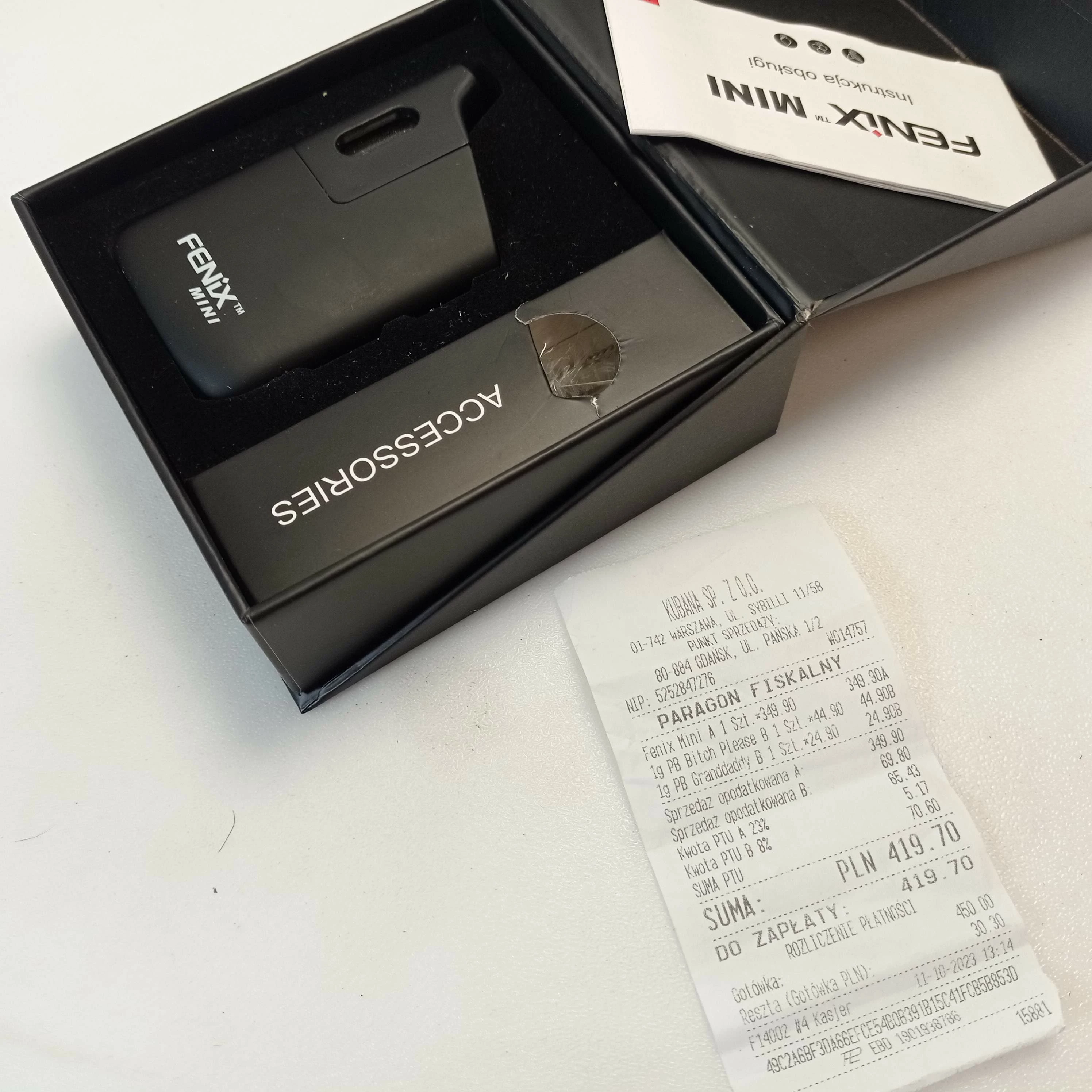 vaporyzator-fenix-mini-stan-uzywany